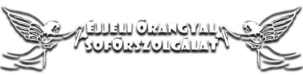 Éjjeli Őrangyal | Sofőrszolgálat 0-24h